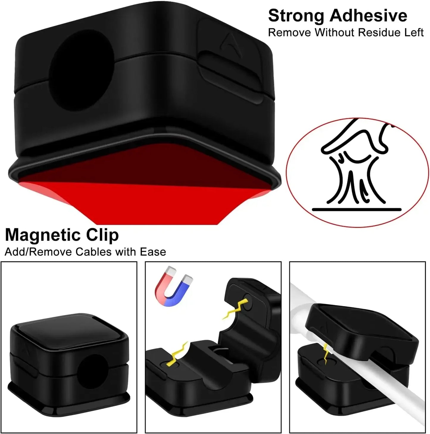 6pcs Cable Organizer