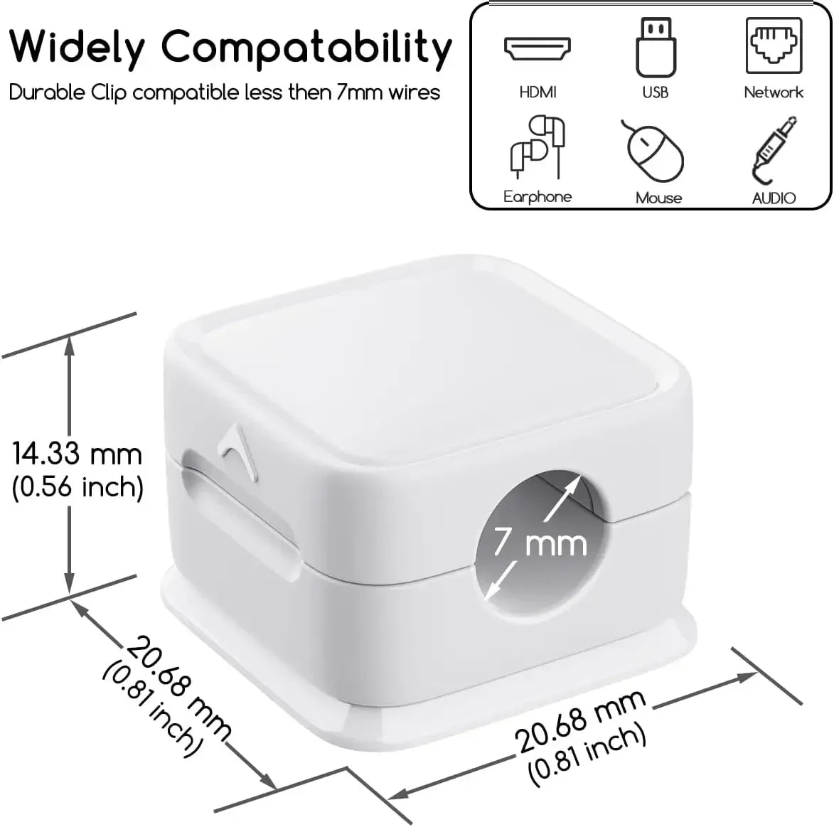 6pcs Cable Organizer