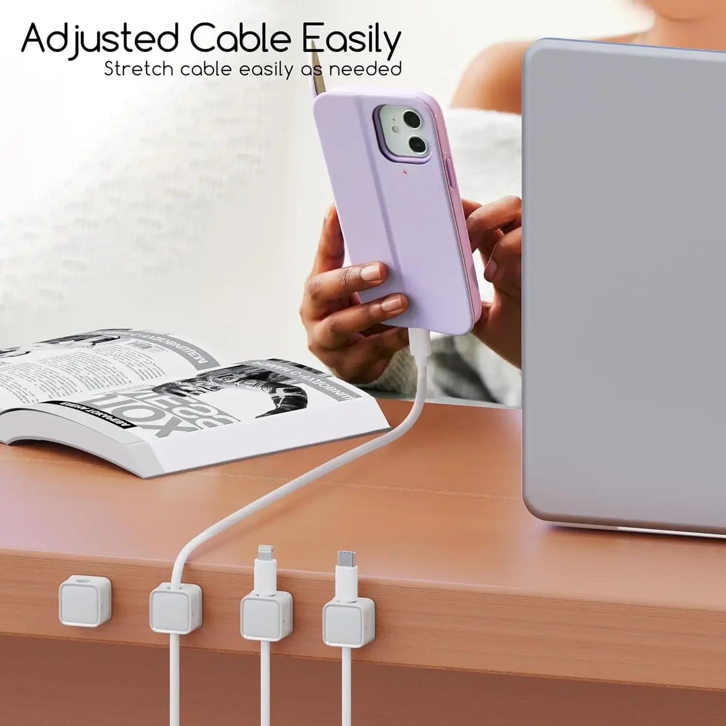 6pcs Cable Organizer